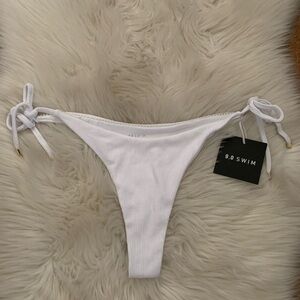 9.0 Swim Whit Bikini Bottom Size 10 beachwear sexy summer NWT